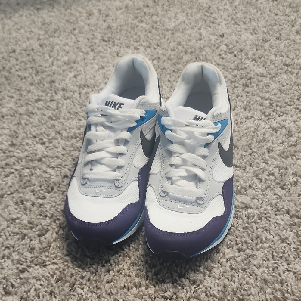 Nike Airmax Correlate Kids' White & Purple Sneakers